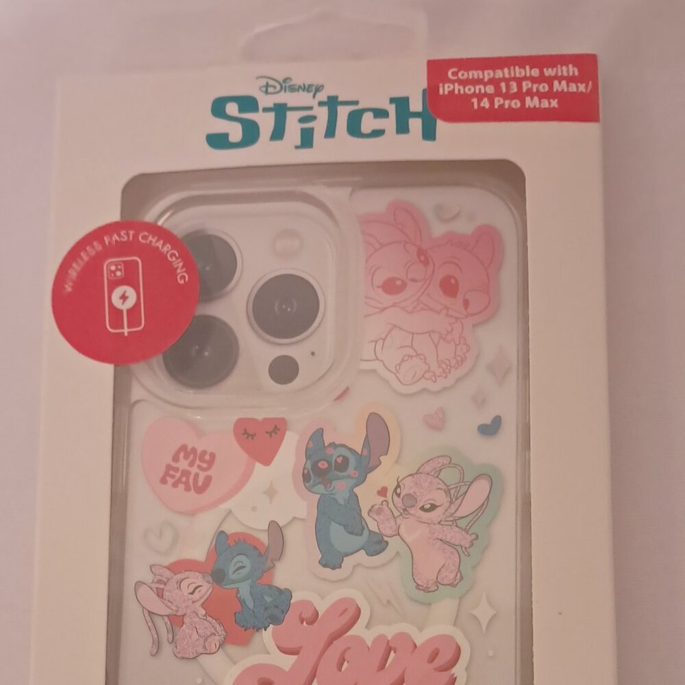Disney Stitch and Angel Phone  Case . BNWT/BOX